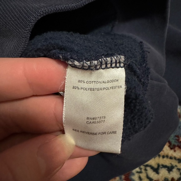 ⭐️3for10⭐️ VINTAGE FOX racing Youth M Boys Hoodie Navy Logo Graphic Embroidered - Picture 13 of 14